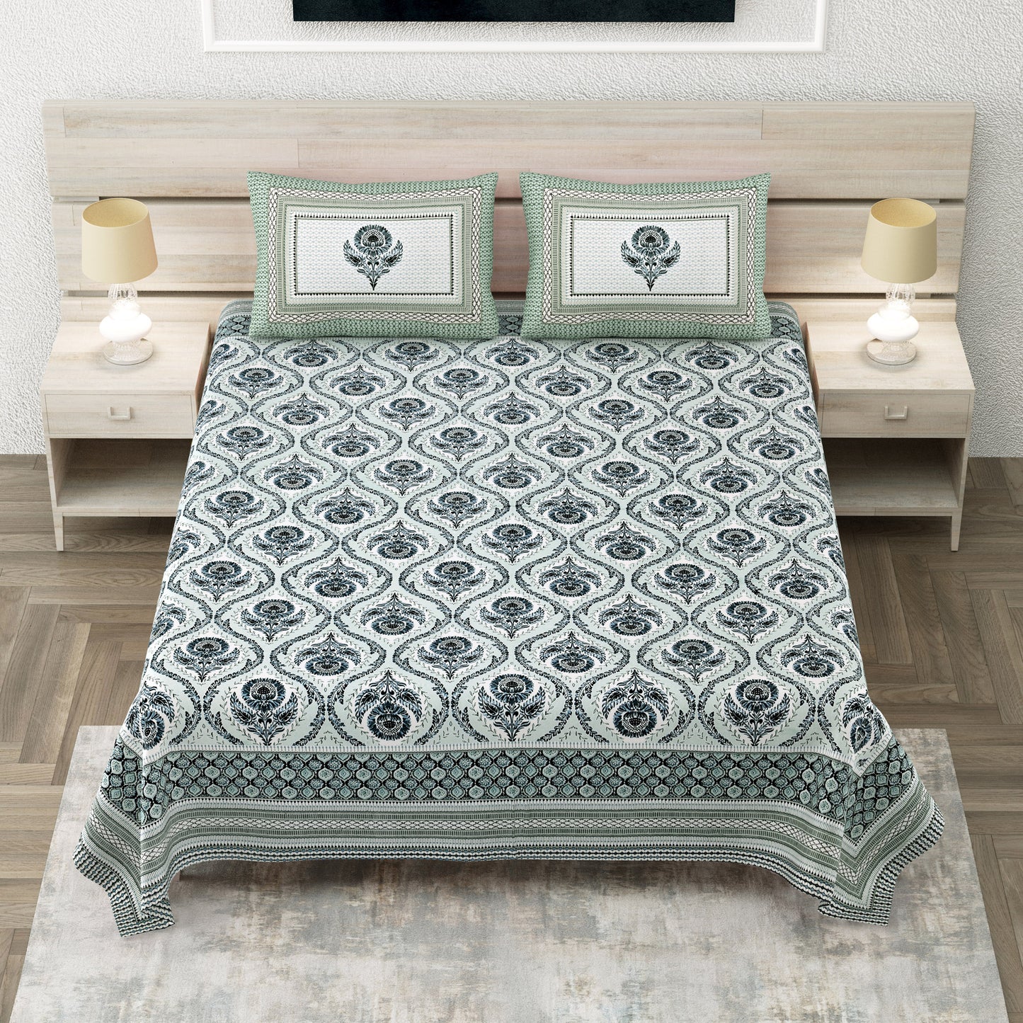 Meherbaan - King Size Bedsheet