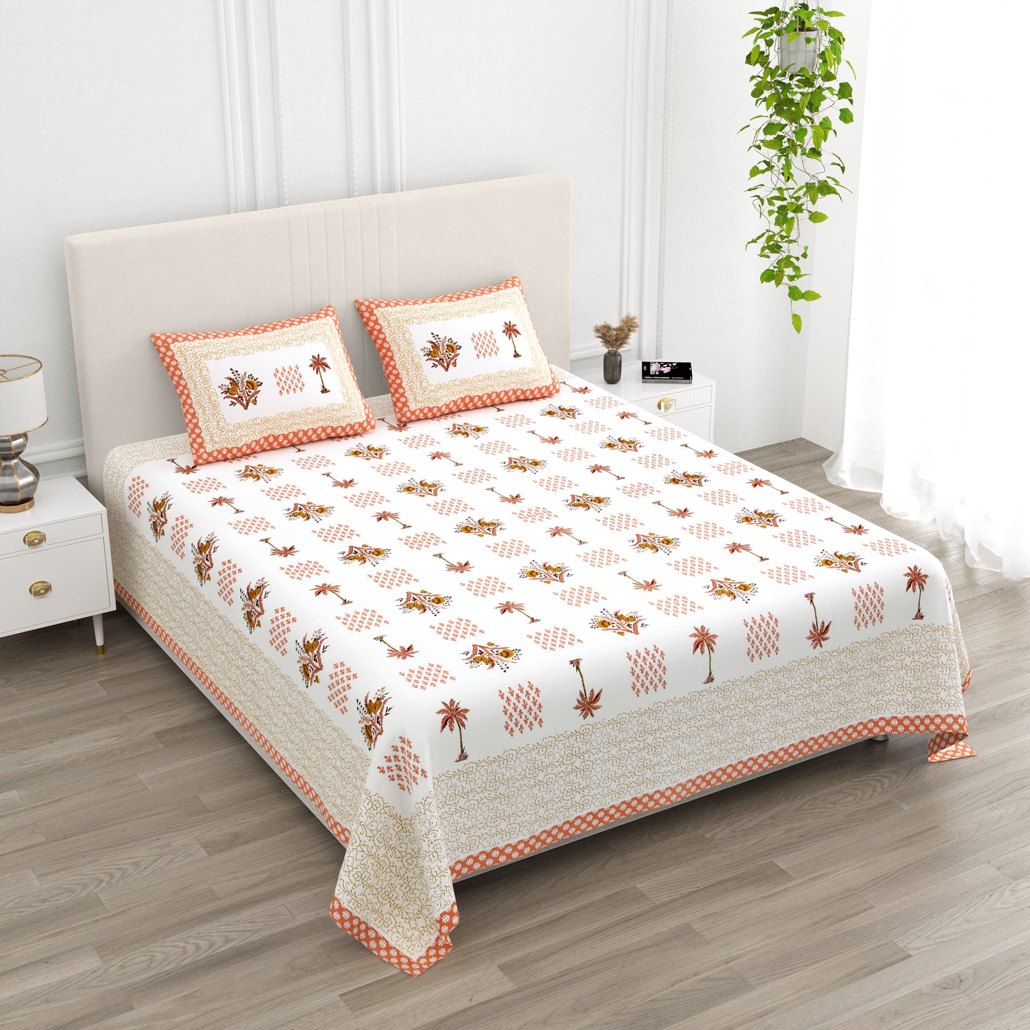 Tana Bana - King Size Bedsheet