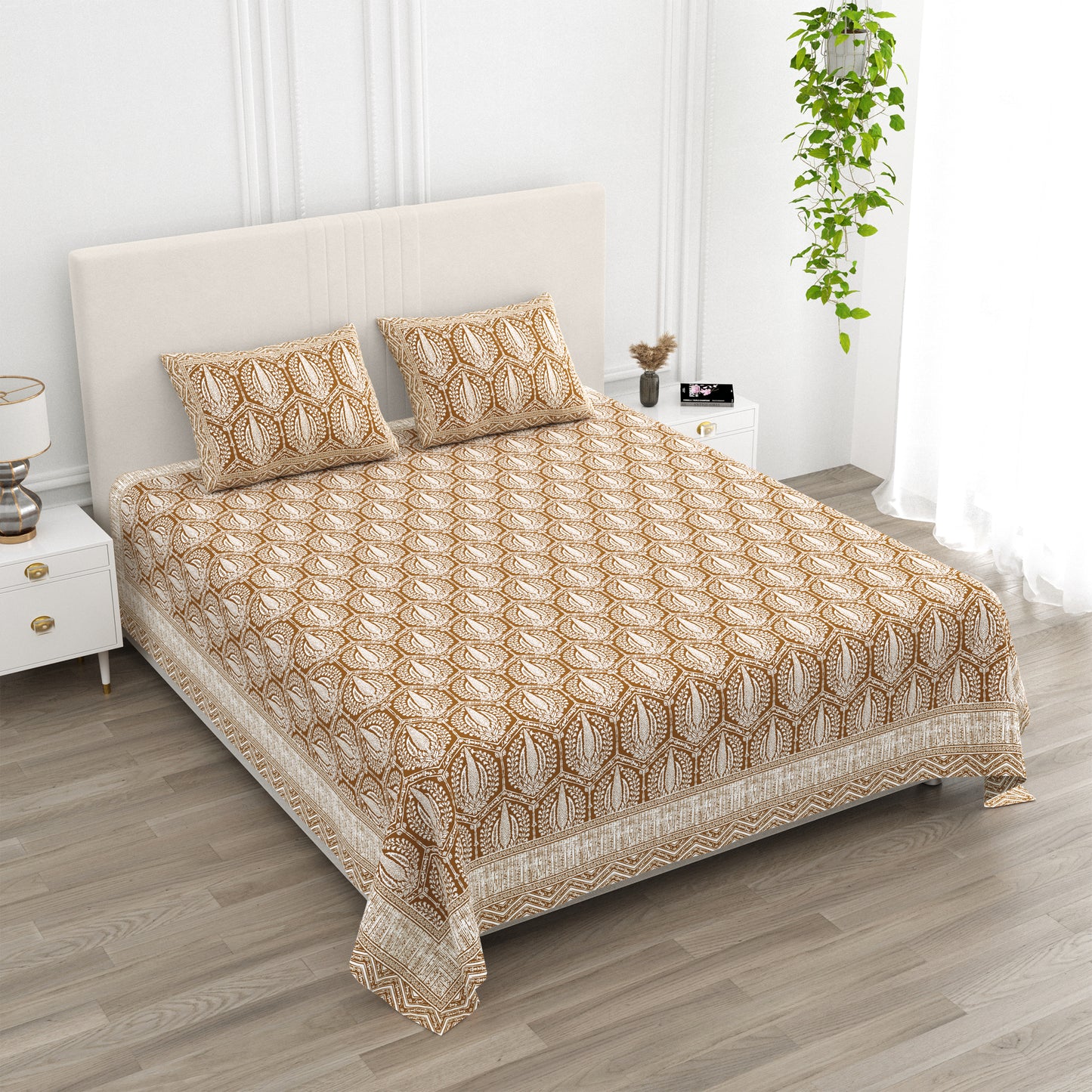 Palm Grove - King Size Bedsheet