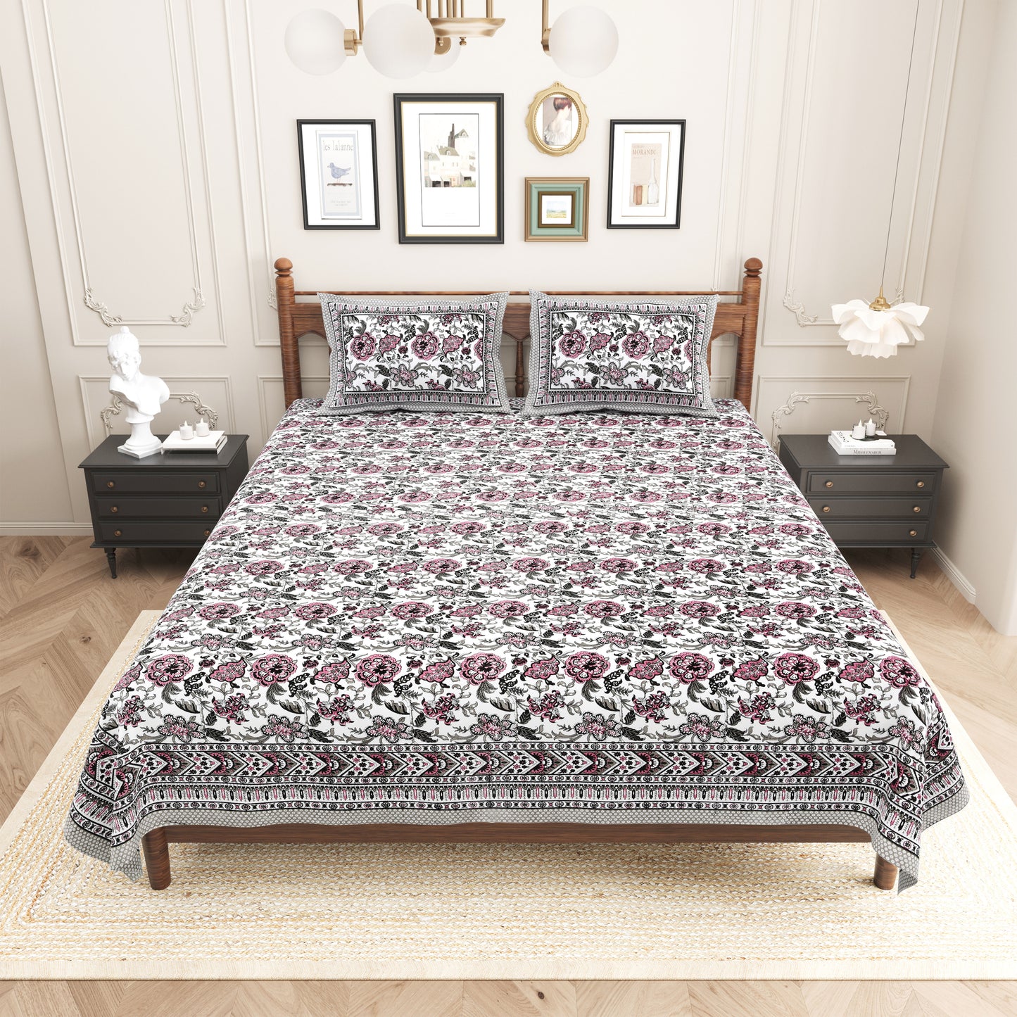 Zamindar Lue - King Size Bedsheet