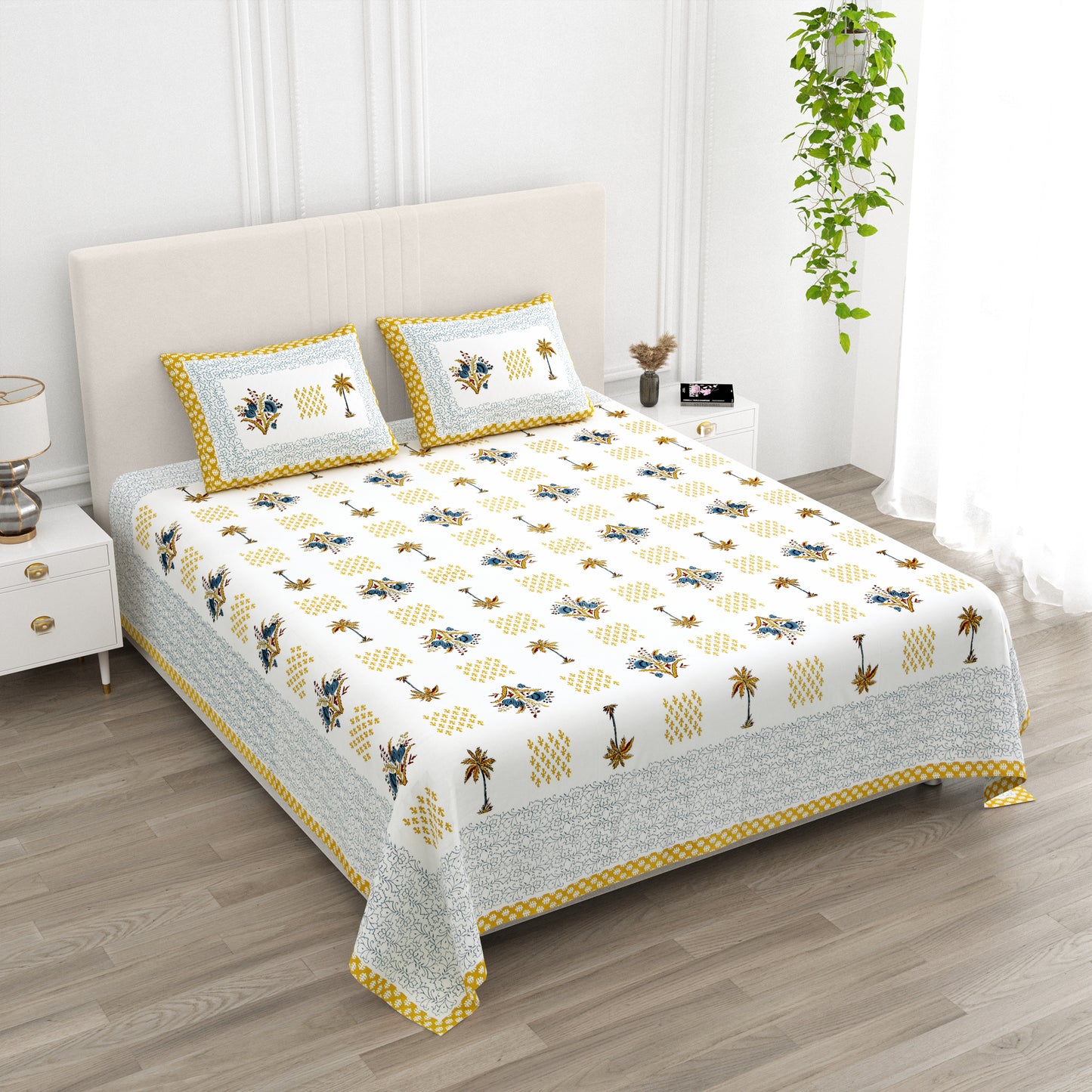 Tana Bana - King Size Bedsheet