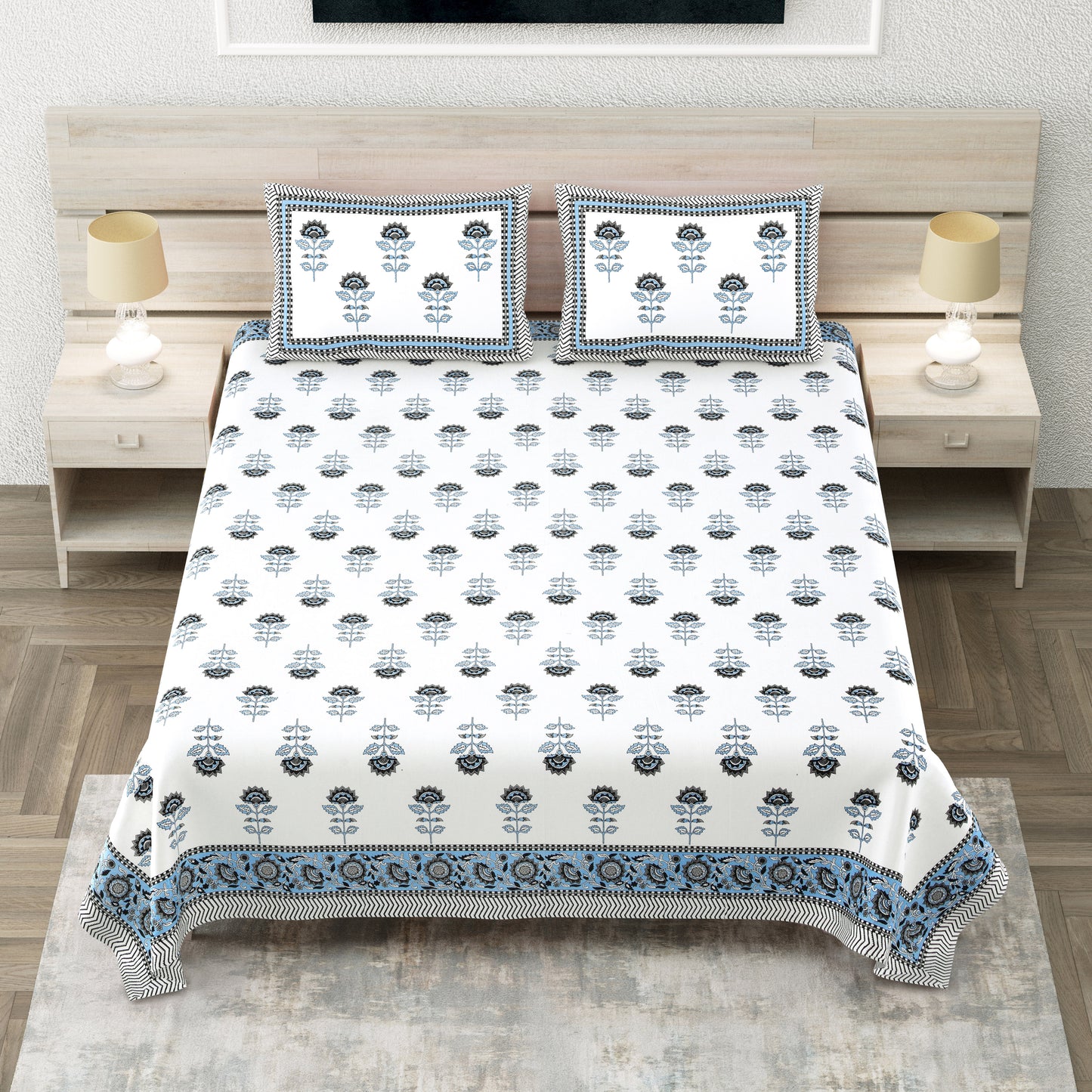 Charm - King Size Bedsheet