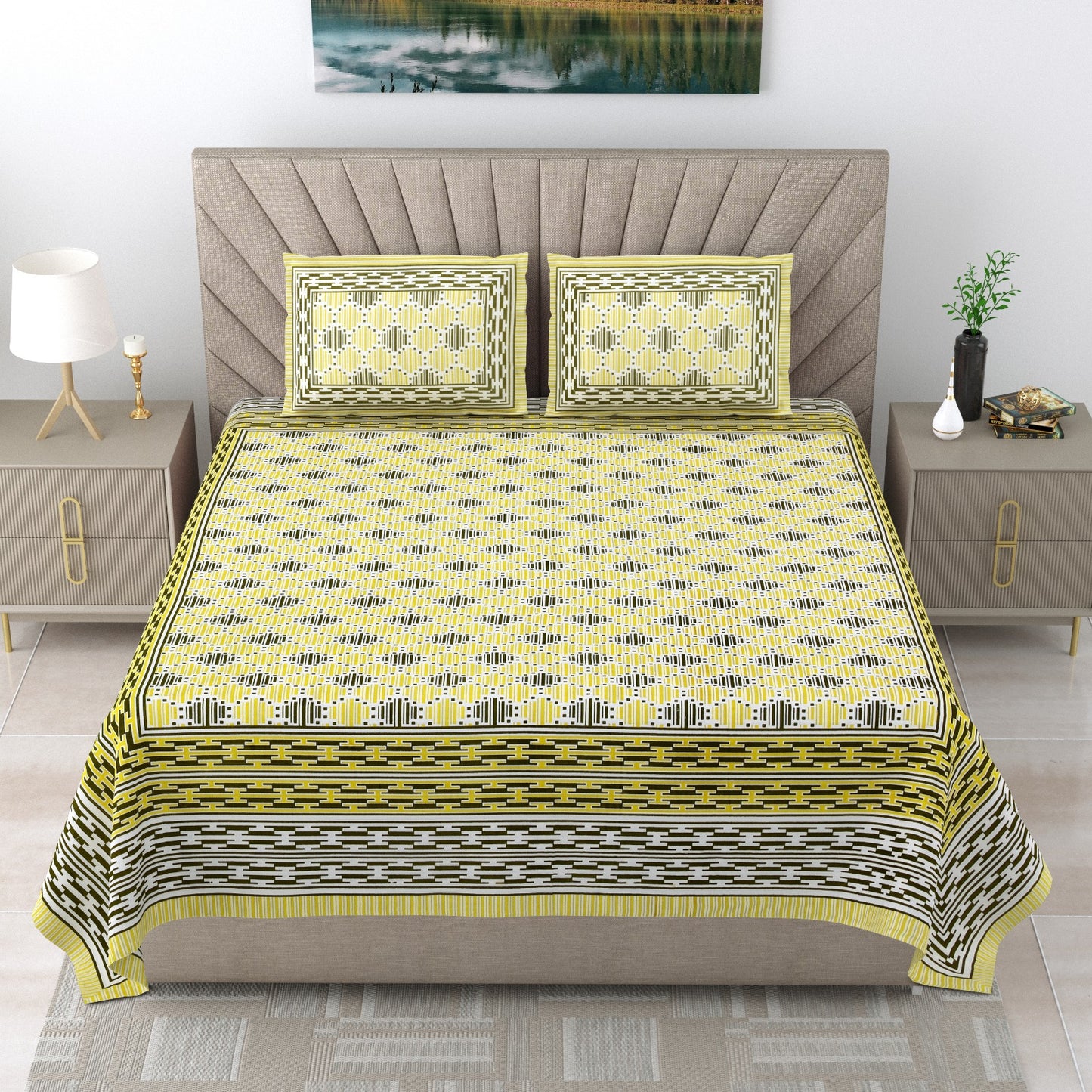 Botani Casa - Double bed Bedsheet