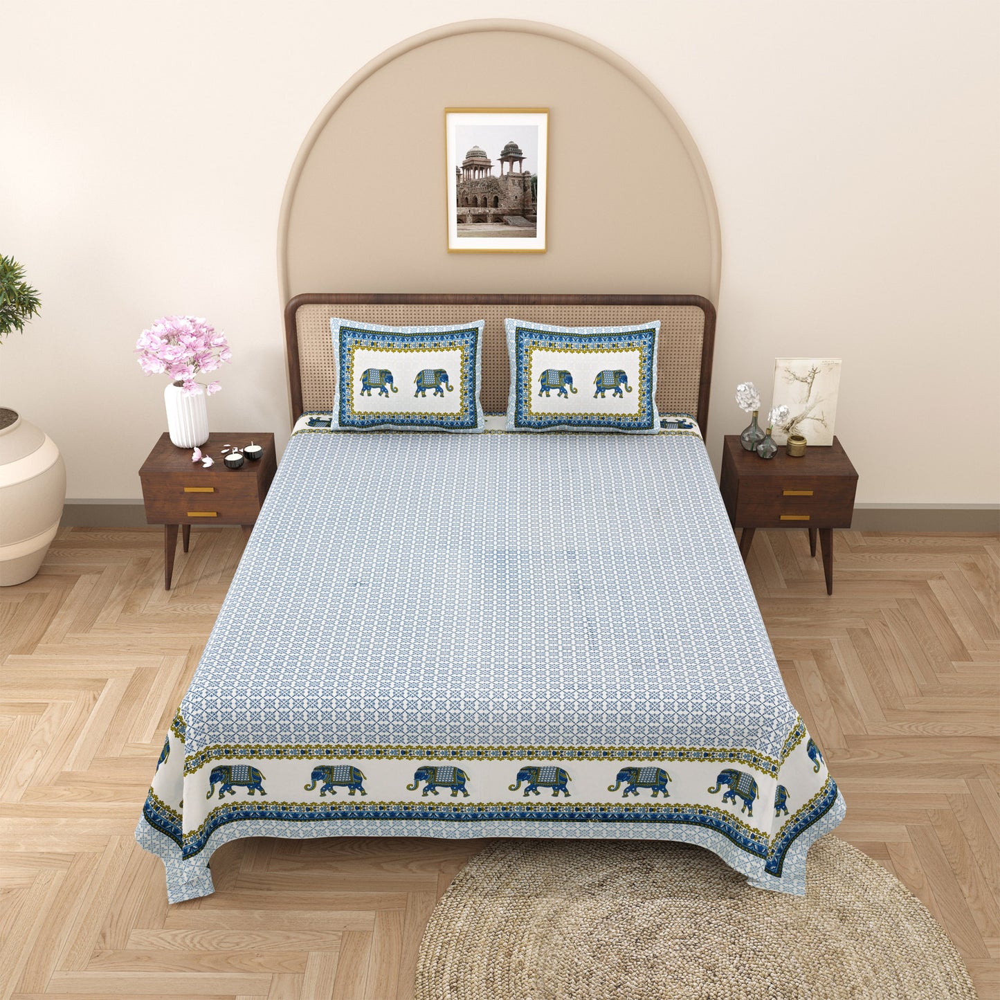 Loomed Legacy - Double bed Bedsheet