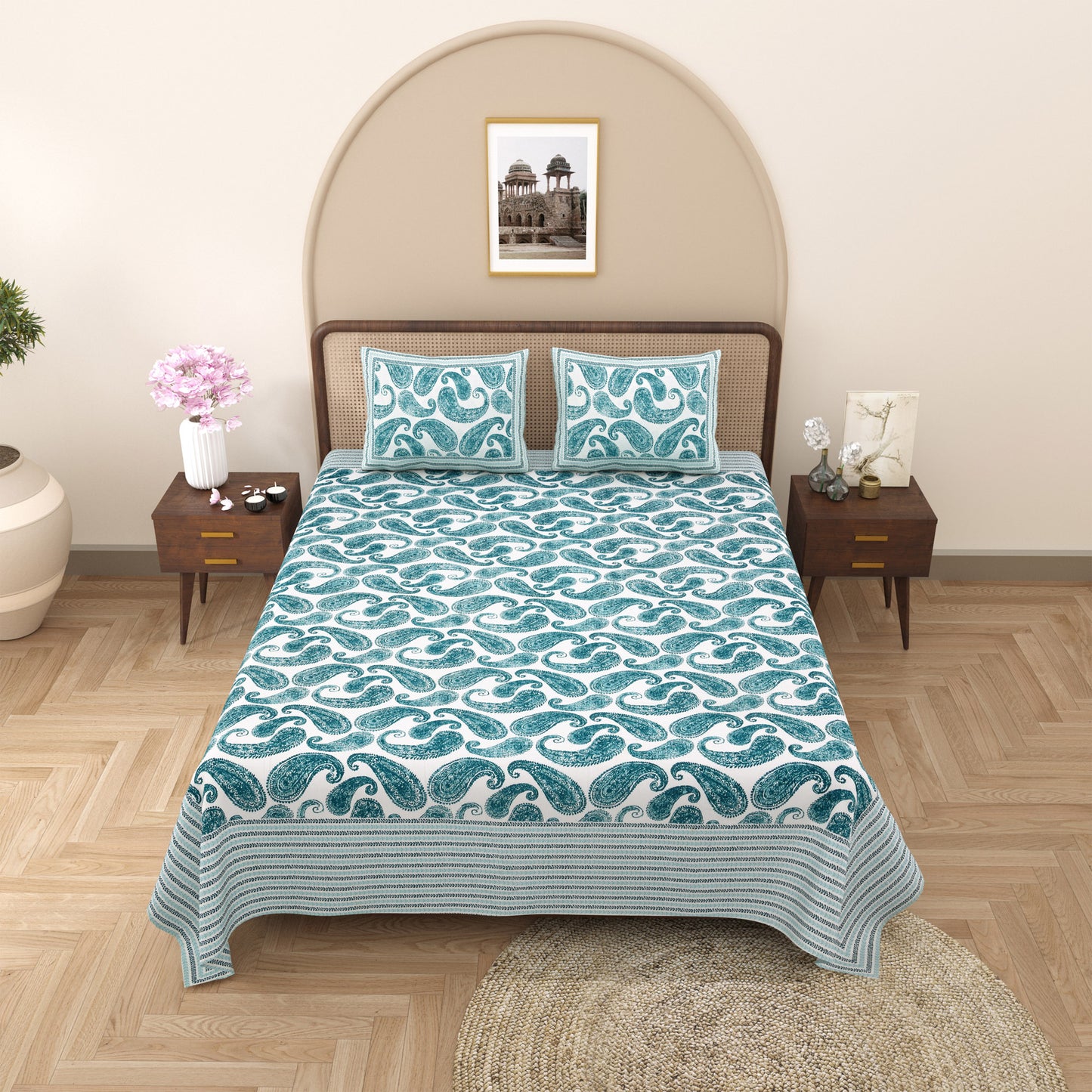 Chhaap by Jaypore - Double bed Bedsheet