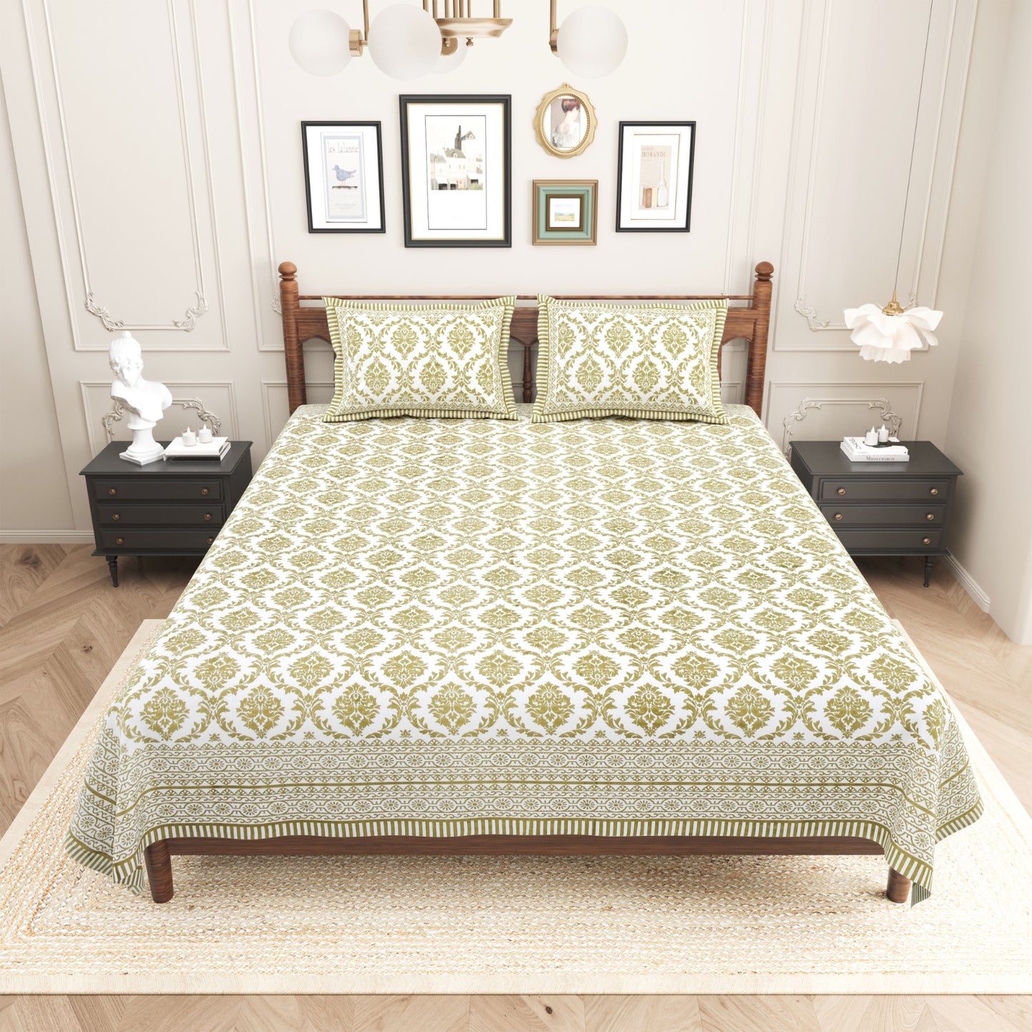 Imperial Weaves - King Size Bedsheet