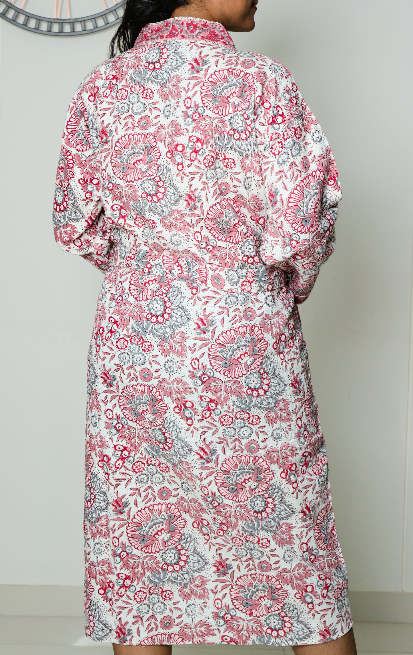 Blush Garden - Jaipuri Bathrobe