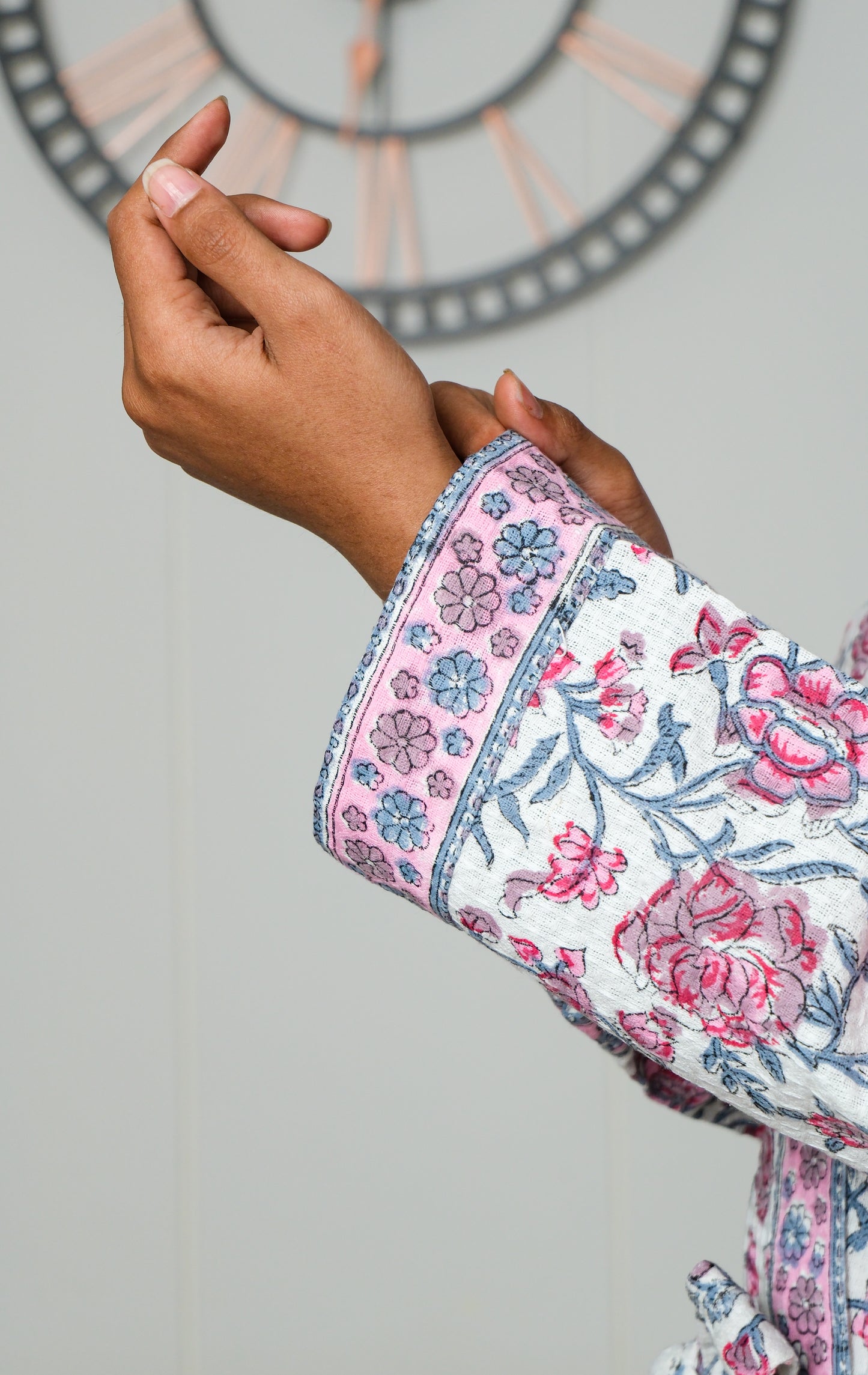 Rose Whisper - Jaipuri Bathrobe