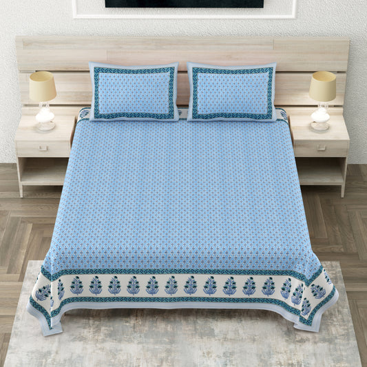 Mor Bagh Royale - King Size Bedsheet