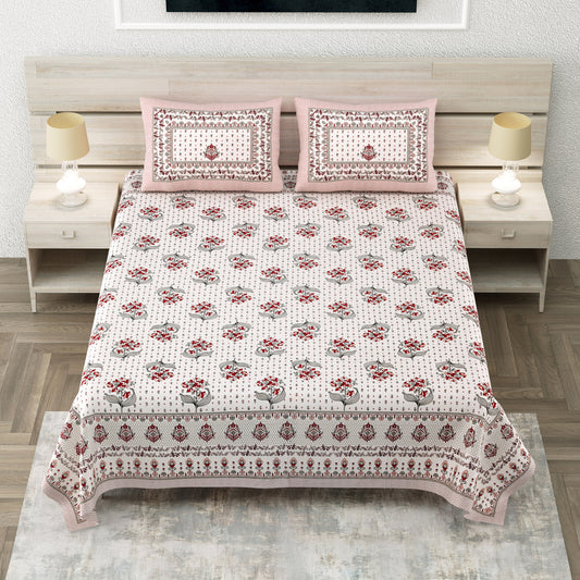 Jharokha Dreams - King Size Bedsheet