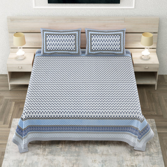 Hunar Hues - King Size Bedsheet