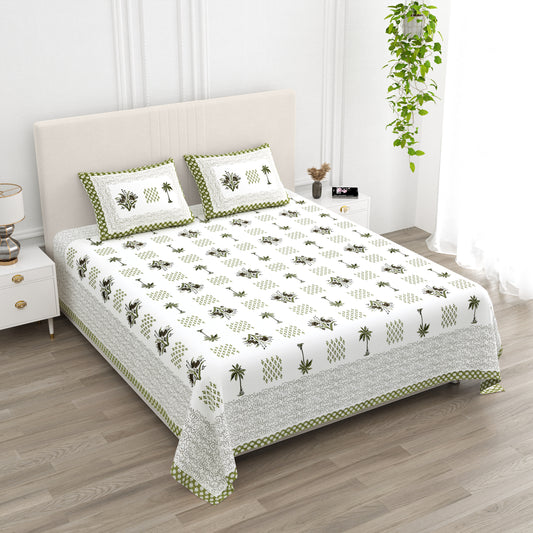 Tana Bana - King Size Bedsheet