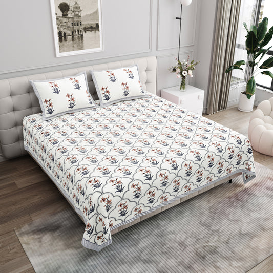 Verlaine - King Size Bedsheet