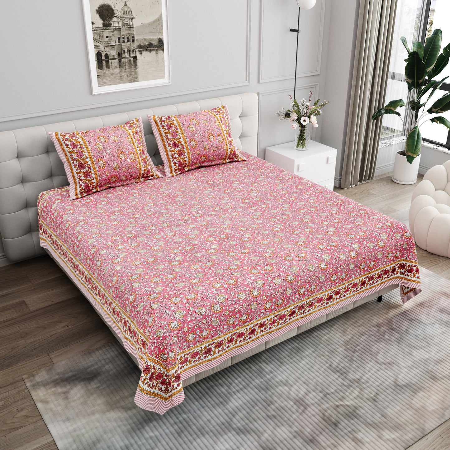 Ivory Layer - King Size Bedsheet