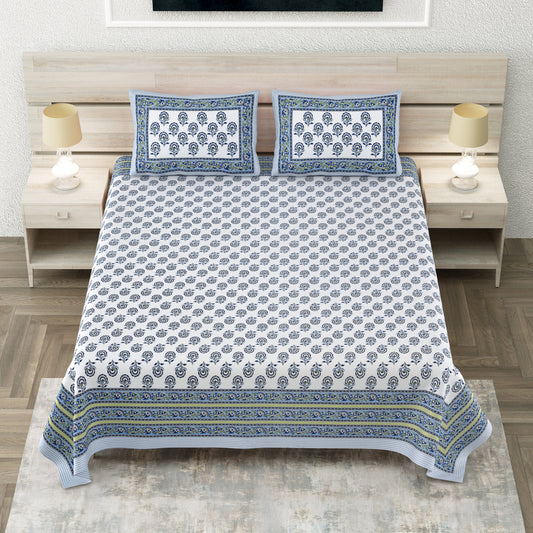 Bagh - King Size Bedsheet