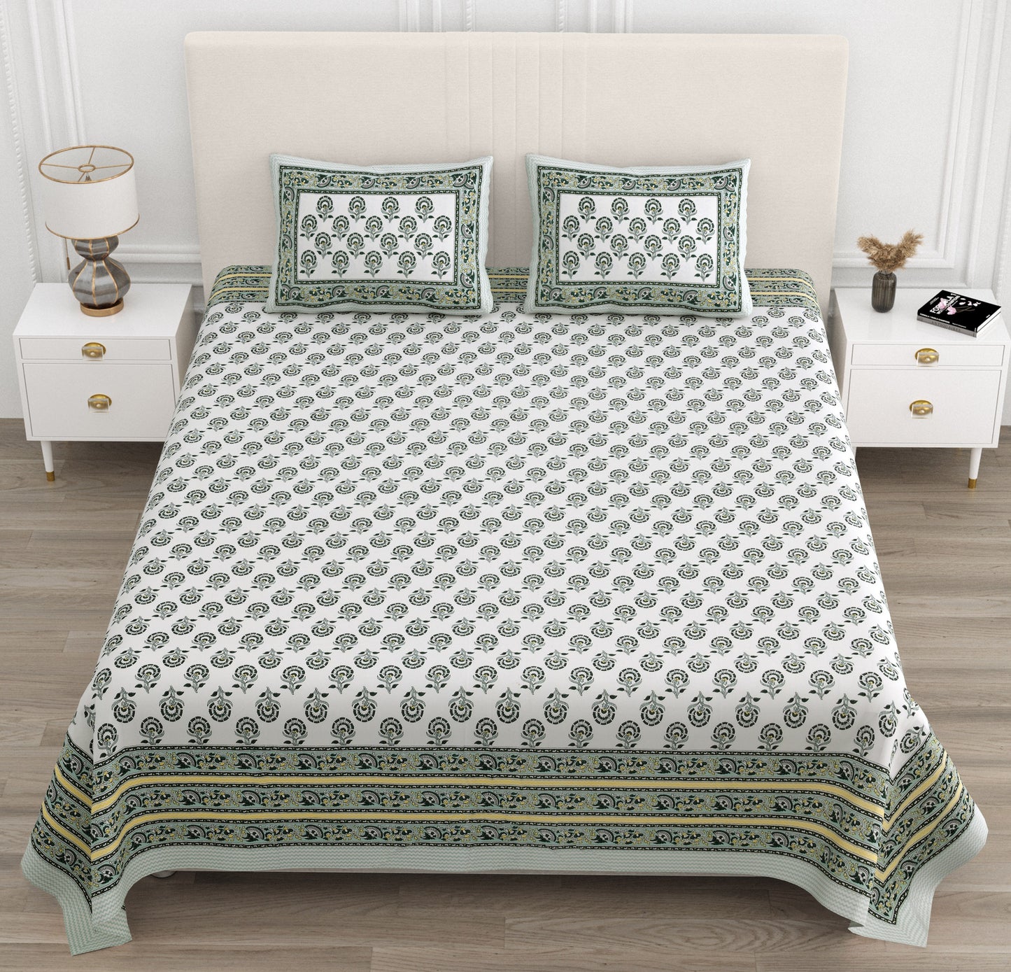 Bagh - King Size Bedsheet