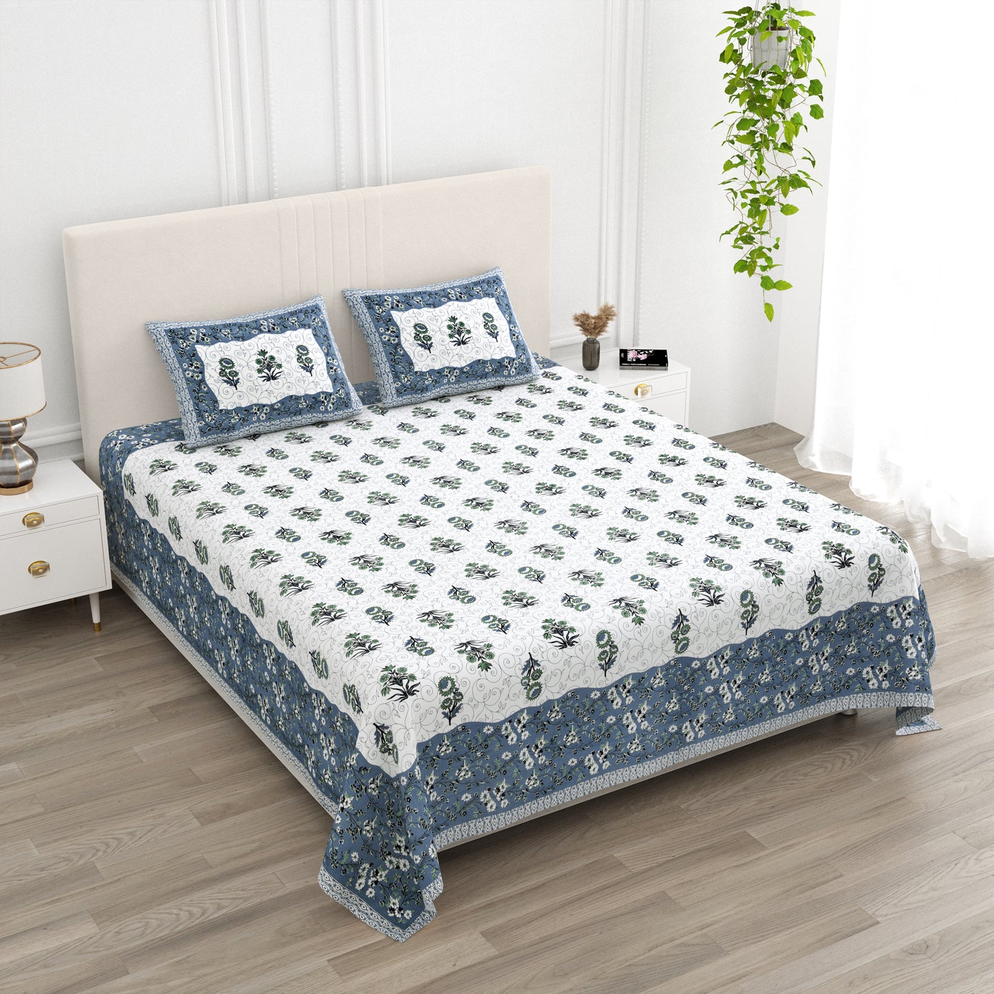 Island Flora - King Size Bedsheet
