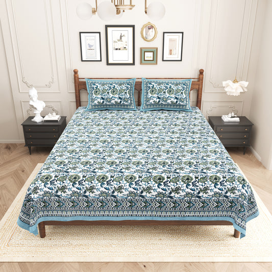 Zamindar Lue - King Size Bedsheet