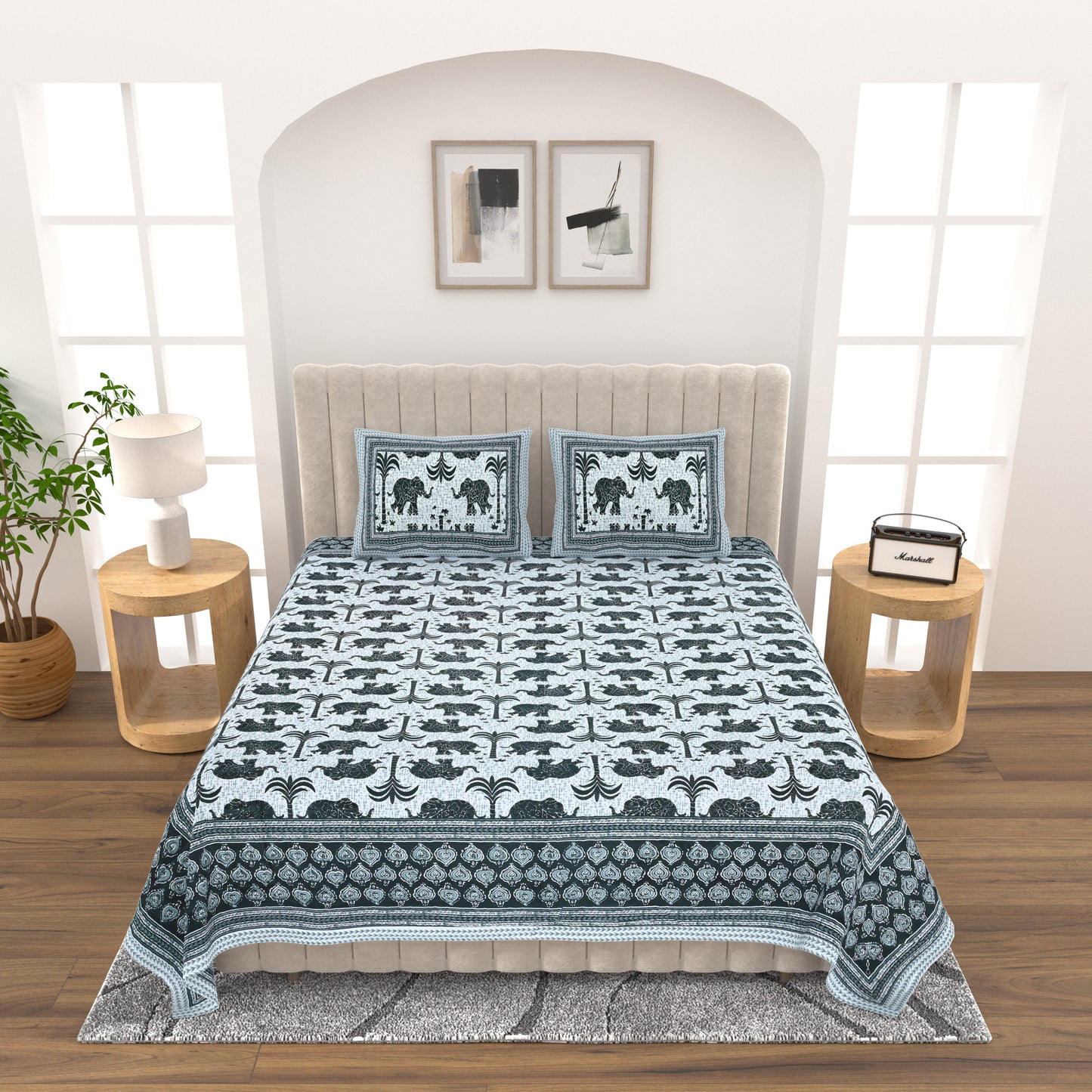 Dreambow - Double bed Bedsheet