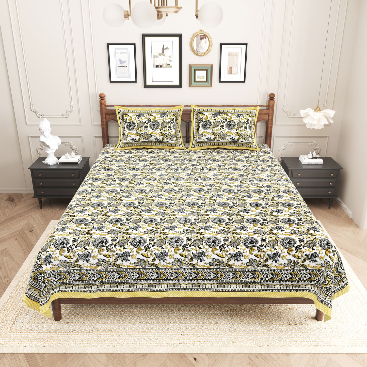 Zamindar Lue - King Size Bedsheet