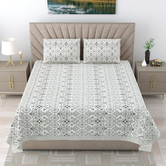 Mughal Plam - Double bed Bedsheet