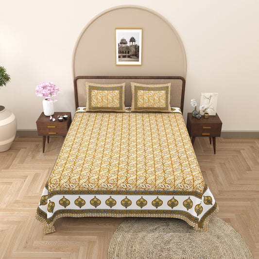 Boho Baagh - Double bed Bedsheet