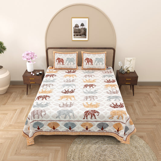 Rajwada Retreat - Double bed Bedsheet
