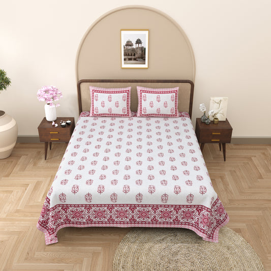 Deccan Greens - Double bed Bedsheet