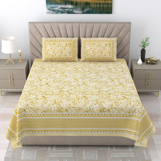 Minimal Tropical - Double bed Bedsheet