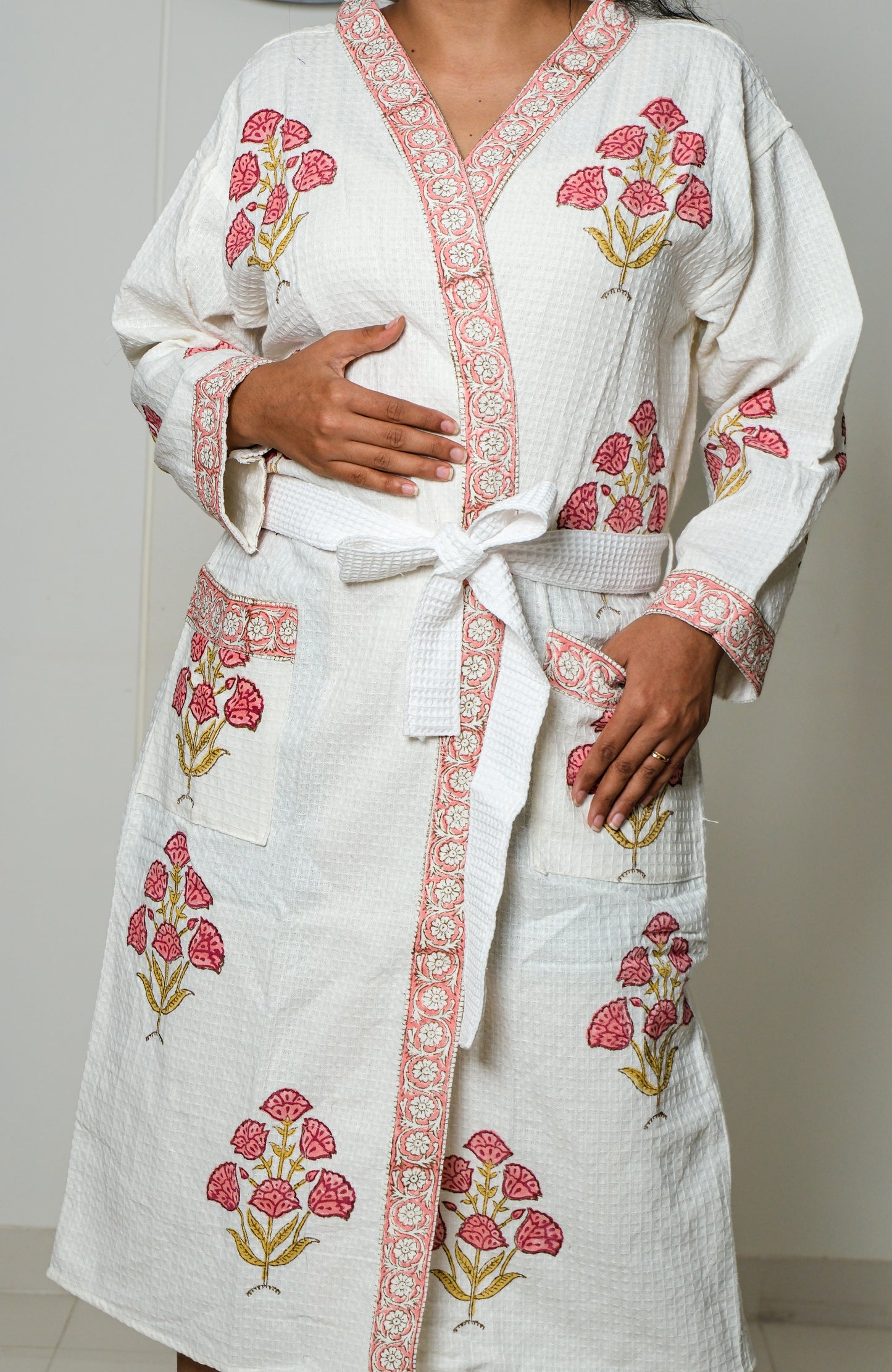 Royal Bloom - Jaipuri Bathrobe