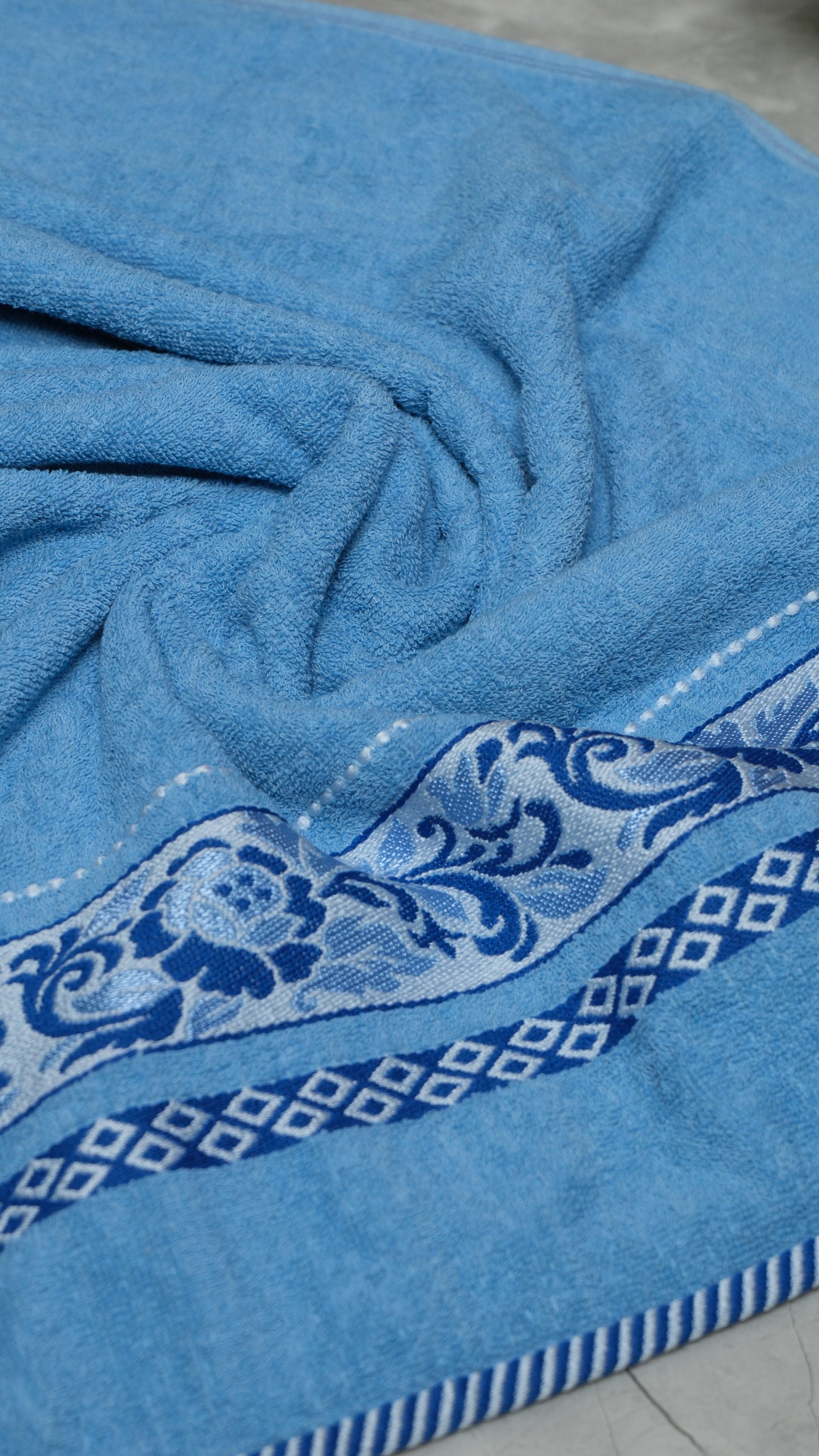 Bluebell Bloom - Printed Towel