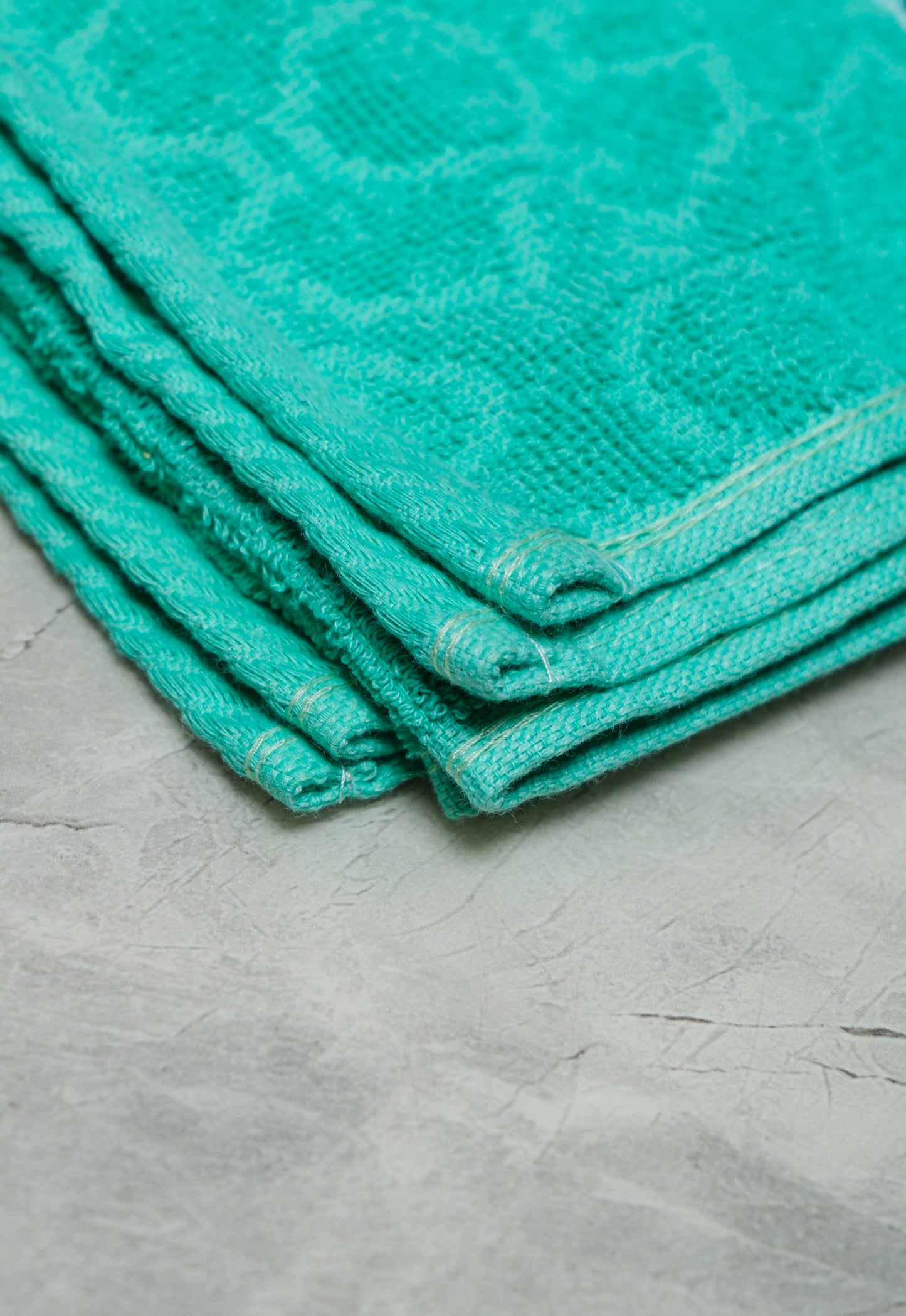 Mint Teal - Printed Towel